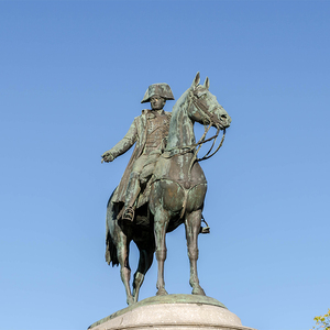 Statue napoléon et cheval grandeur nature en bronze pour décoration extérieure - Product Image 5