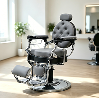 Mobilier de salon sur mesure, nouveau design, chaise de barbier hydraulique pour coiffeur