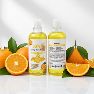 เซรั่มบำรุงผิวหน้าและผิวกายสูตรใหม่จากโรงงาน OEM ขายส่ง สารสกัดส้ม 500 มล. วิตามินซี กระชับรูขุมขน <span class=keywords><strong>ลด</strong></span>เลือนริ้วรอย ฟื้นฟูผิวกระจ่างใส ชุ่มชื้น และปลอบประโลมผิว - Product Image 1