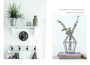 Nordic Metal Alambre de jardinera con tubo de ensayo Bud florero terrario contenedor titular Decoración de casa - Product Image 5