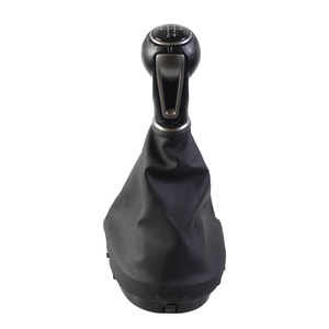 Kit de Palanca de Cambios para Seat Ibiza, 5 y 6 Velocidades, Funda de Cuero Negra para Palanca de Cambios, Pieza de Repuesto QZXN D135 - Product Image 1