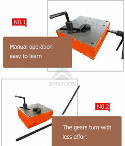 Outil de cintrage manuel de défilement en acier ornemental Offre Spéciale en fer forgé - Product Image 4