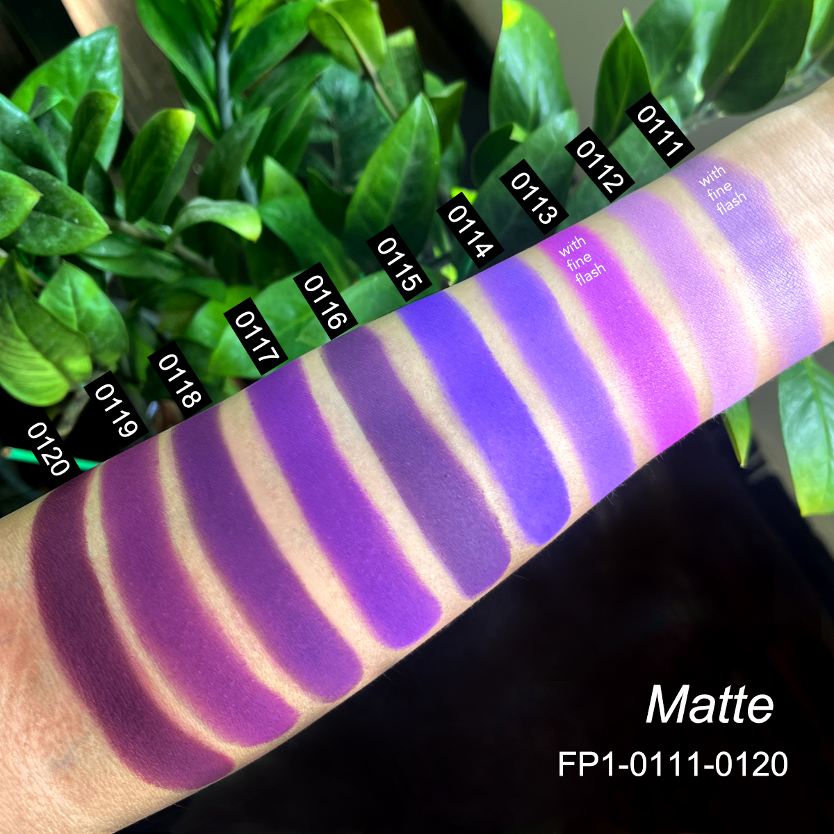 #12-liste de couleurs-palette de fard à paupières votre logo