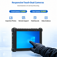 Tablet Komputer Industri Genggam Khusus 8/10.1 Inci, Windows 10, Tangguh, 1920*1200, 5G, untuk Lokasi Konstruksi