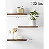 Mensola da Parete in Legno JUNJI, Scaffale Multifunzionale per Casa, Bagno, Cucina, Soggiorno - Product Image 5