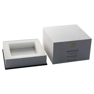 hot sale custom luxury empty gift candle box whole premium cosmetics candle jar ribbon magnetic gift box