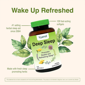 Suplemento Herbal Fresco OEM/ODM que Promueve un Sueño Reparador y Refrescante, Cápsulas de Gel Suave Personalizadas para Ayudar a Dormir, Bajas en Carbohidratos y Azúcar - Product Image 4