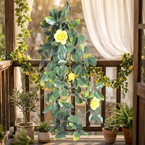 Plantas Decorativas Artificiales Preservadas ILive con Flores para Jardín - Product Image 5