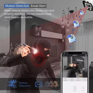 <span class=keywords><strong>กล้อง</strong></span><span class=keywords><strong>วงจรปิด</strong></span>ระบบรักษาความปลอดภัยกลางแจ้งระบบเสียง8CH ไร้สาย NVR WiFi - Product Image 6