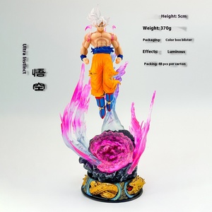 2024 Mới Sáng Tạo Dbz Hành Động Hình Đồ Chơi Bán Buôn Phim Hoạt Hình Phim Hoạt Hình Con trai <span class=keywords><strong>Goku</strong></span> Vegeta Saiyan PVC Sưu Tập Mô Hình Đồ Chơi - Product Image 3
