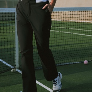 Pantalones de Golf Cortos de Cintura Alta para Mujer, de Secado Rápido, Moldeadores, Elásticos y Transpirables, con Camiseta Polo de Punto, Estilo Casual - Product Image 3