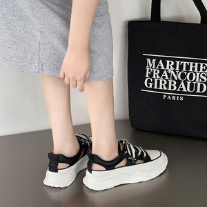 Genuine leather flat breathable casual shoes with rounded <b>toe</b>, lace-up design, retro style, new model, versatile and fashionable - Product Image 4