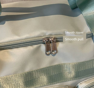 Bolsa de Viaje Deportiva Económica <span class=keywords><strong>Goya</strong></span>, Grande, Unisex, de Moda, con Cierre de Cremallera Oxford, Ligera, Transparente, Multifuncional, de 36-55L - Product Image 5