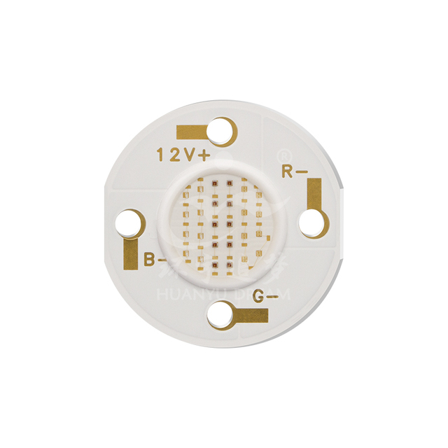 High-Power RGB COB LED -5W 12W 38W 50W Smooth Color Mixing 12V/24V DC for Stage and Decorative Lighting