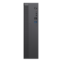 Boîtier SOHOO-SFF Minimaliste pour Bureau Professionnel, Châssis SFF 8.2L, Compatible M-ATX, Boîtier d'Ordinateur de Petite Taille pour Station de Travail