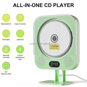 Portable Rechargeable CD <b>Player</b> Dual Power Supply <b>USB</b> Charging Music <b>Player</b> - Product Image 3