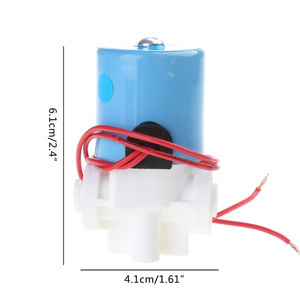 Válvula Solenoide de 1/4\" para Purificadores de Agua Domésticos, Entrada de 12V/24V, Acción Rápida, para Dropshipping Internacional - Product Image 5