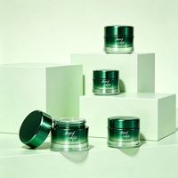 Vente en gros de pots en verre pour crème 30g 50g, contenants cosmétiques vides pour l'emballage de crème pour le visage