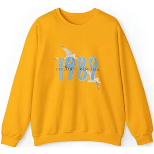 Sudadera personalizada 1989 álbum Swiftie prenda cuello redondo pulóver Taylors versión sudadera 1989 sudadera - Product Image 5