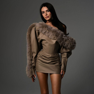 Fake Fur Dress - Stylish & Warm Clothing for Women