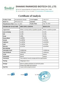 Suplemento CAS 606-68-8 NAD + NADH Beta Nicotinamida Adenina Dinucleótido Polvo - Product Image 2