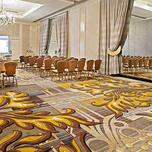 Colores amarillos y rojos Axminster Hotel Alfombra de pared a pared Alfombra de piso Alfombras de lujo de estilo Mordenas doradas - Product Image 3