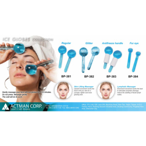 Barras Faciales Refrescantes de Vidrio con Agua Purificada, Venta Caliente, Fabricante Directo, Bolas de Vidrio al por Mayor para Spa Facial - Product Image 2