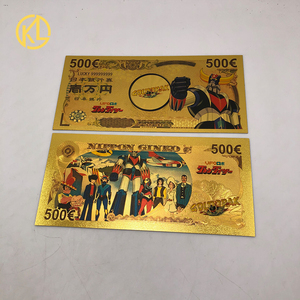 ธนบัตรยูโรลายการ์ตูนยานอวกาศยูเอฟโอ 10 แบบ ได้แก่ เกรนไดเซอร์ โกลดอรัค อัลบัตเตอร์ มาซิงเกอร์ สำหรับสะสมการ์ตูน ตกแต่งบ้าน หรือเป็นของขวัญ - Product Image 5