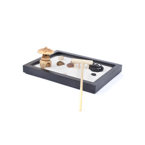 Mini jardin zen de haute qualité, kits de mini jardin zen, mini jardin zen japonais, <span class=keywords><strong>pierre</strong></span> brute de cristal pour la <span class=keywords><strong>d</strong></span>écoration - Product Image 5