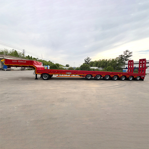 Semirremolque de Cama Baja Hidráulico Extensible de 8 Ejes, <span class=keywords><strong>el</strong></span> Más Vendido, Remolque Telescópico de Servicio Pesado, Semirremolque de Cama Baja para Vehículos - Product Image 3