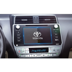 Accesorio de automóvil superbarato para Toyota Prado navegación 9 8 pulgadas control central pantalla táctil película protectora de pantalla de vidrio templado - Product Image 1