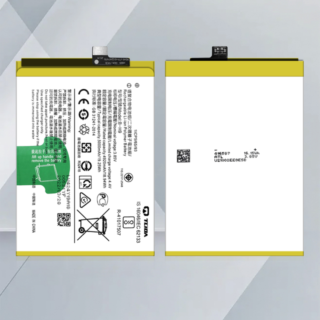 TLIDA OEM B-H9 Factory Shop Mobile Phone Battery for vivo Y19 5000mAh 3.85V Rechargeable 12 Months Warranty A+ Grade Stock