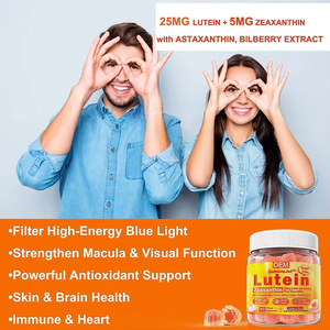 Vitahiety OEM/ODM ملصق خاص توريد المصنع لوتين استر غراء الشاشة تخفيف الوقت 25 ملغ لوتين حماية صحة العين - Product Image 6