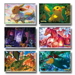 Bán Buôn Chất Lượng Cao Trong Suốt Pokemon Nghệ Thuật Hiếm HOI Gạch Bất Ngờ Fan Nghệ Thuật Dạng Thấu Kính Acrylic Pha Lê Gạch Hội Đồng Quản Trị Trò Chơi Quà Tặng - Product Image 3