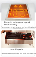 Machine automatique à fondre le chocolat, machine électrique à fondre le beurre et les collations