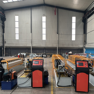 เครื่องขึ้นรูปโลหะแบบม้วน รุ่น C สำหรับโครงสร้างฝ้าเพดาน สายการผลิต C เครื่องขึ้นรูปโลหะแบบม้วนรูปตัว C - Product Image 3