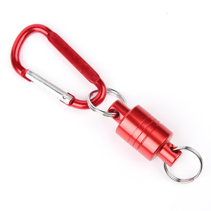 Soporte Magnético para Redes de Pesca con Mosca, Mosquetón Magnético para Redes de Pesca (Rojo) - Product Image 5