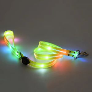 <span class=keywords><strong>Collar</strong></span> y Correa para Perro con Luz LED Recargable, Impermeable, de Nailon Sólido de Lujo, Venta al Por Mayor - Product Image 2