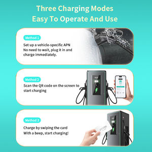 Station de recharge CC commerciale 90KW 120KW 150KW, CCS1/CCS2/GB/T/CHAdeMO, OCPP1.6, IP54, certifiée EN/CE - Product Image 5