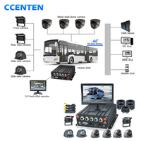 CCT 8 canaux 1080 4g Vga Moniteur Hdd Mdvr 8ch Caméras pour bus Mobile Mdvr Ssd Voiture 2 Tb Sd 4g Gps Wifi 8 canaux Mdvr