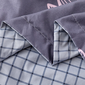 Article de noël 100% Polyester ensemble de draps de lit Design draps <span class=keywords><strong>arbre</strong></span> imprimé ensemble de housse de couette - Product Image 3