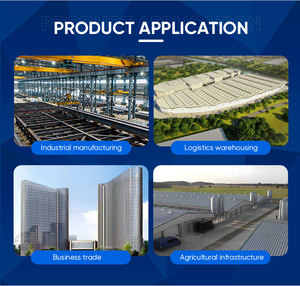 Estructura de Acero Ligero Modular <span class=keywords><strong>Prefabricada</strong></span>, Construcción de Hangar y Almacén para Taller, Rápido y Económico - Product Image 4