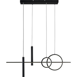 LUSTRE LED NOIR LESLIE L.100CM - 36W 4000K 2000lm - Product Image 1