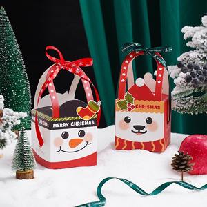 Sıcak satış noel partisi malzemeleri küçük ambalaj hediye çantası şeker kurabiye kutusu - Product Image 2