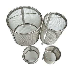 Filtre à panier en maille triangulaire de laboratoire en acier inoxydable tissé, haute précision, pour <span class=keywords><strong>sable</strong></span> et granulats grossiers - Product Image 5