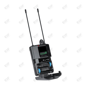 Système de monitoring intra-auriculaire sans fil UHF professionnel EIF AC-220, son stéréo double canal, haute performance pour la scène - Product Image 2