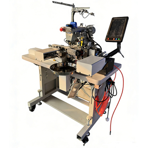 Nueva Máquina de Coser Industrial Computarizada Totalmente Automática Programable de Triple Aguja de Cama Plana para Dobladillos de Ropa Interior de Alta Gama - Product Image 2