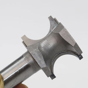 Aigo — mèche routeur à nez de taureau <span class=keywords><strong>rond</strong></span>, coupe-nez à <span class=keywords><strong>demi</strong></span>-<span class=keywords><strong>rond</strong></span>, droit, en acier inoxydable, CNC, 1 pièce - Product Image 2