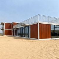 Nouveau Produit Maison Préfabriquée Appartement Populaire Villa Préfabriquée Bâtiment Modulaire Chambres d'Hôtel Conteneurs Salle de Bain