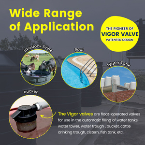 GOOV Valve à flotteur réglable <span class=keywords><strong>Quickstop</strong></span> Advance Diaphragme de haute qualité pour l'eau Alimentation manuelle OEM Support personnalisé - Product Image 4